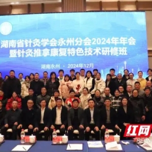 湖南省针灸学会永州分会2024年学术年会成功举办