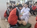 贵阳市妇幼保健院走进花溪第四中学开展“2025心肺复苏周”宣传教育活动